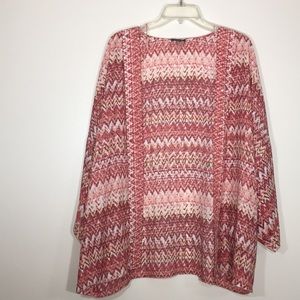 Vince Camuto open front cardigan size M